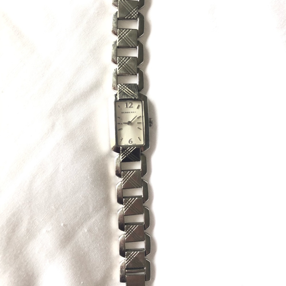 Burberry Silver Stainless Steel Link Bracelet Watch